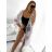 Women's Long Chiffon Short Sleeve Dress (S/M ONE SIZE) ITALIAN FASHION IMWGS231048