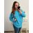Women's Long Sleeve Tunic/Blouse (S/M/L/XL/2XL ONE SIZE) ITALIAN FASHION IMPGM235734