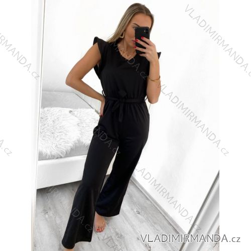 Women's long sleeveless jumpsuit (S/M ONE SIZE) ITALIAN FASHION IMPGM2323023A