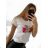 T-shirt short sleeve women (UNI S-M) ITALIAN FASHION IMM20330