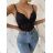 Women's summer strap top (S/M ONE SIZE) ITALIAN FASHION IMM23M23865
