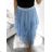 Women's Long Chiffon Short Sleeve Dress (S/M ONE SIZE) ITALIAN FASHION IMWGM23456