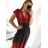 Women's long elegant icecool short sleeve dress (M/L, XL/XXL) AINUOSI ITALIAN FASHION IMB239970