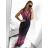 Šaty košilové dlouhý rukáv dámské (S/M ONE SIZE) ITALSKÁ MODA IMB229927 M / L red