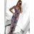 Women's Elegant Icecool Sleeveless Long Dress (M/L, XL/XXL) AINUOSI ITALIAN FASHION IMB237752