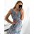 Women's Elegant Icecool Sleeveless Long Dress (M/L, XL/XXL) AINUOSI ITALIAN FASHION IMB237752