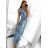 Women's Elegant Icecool Sleeveless Long Dress (M/L, XL/XXL) AINUOSI ITALIAN FASHION IMB237752