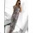 Women's Elegant Icecool Sleeveless Long Dress (M/L, XL/XXL) AINUOSI ITALIAN FASHION IMB237752